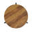 Round End Table With 3 Legs And 2-tier Storage-527450045