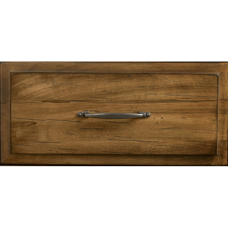 Table de chevet 2 tiroirs Maple Road, Antique Amish