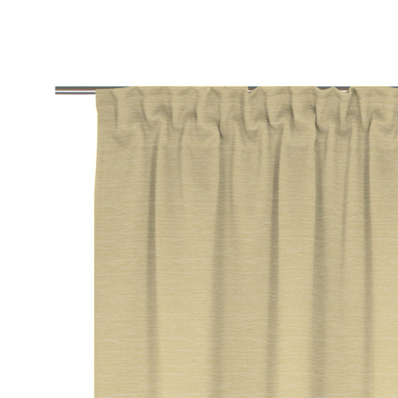 Breedlove Room Darkening Curtain Single Panel, Beige, 225cm H x 270cm W