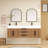Jessica 60'' Wall-Mounted Single Bathroom Vanity-196845489