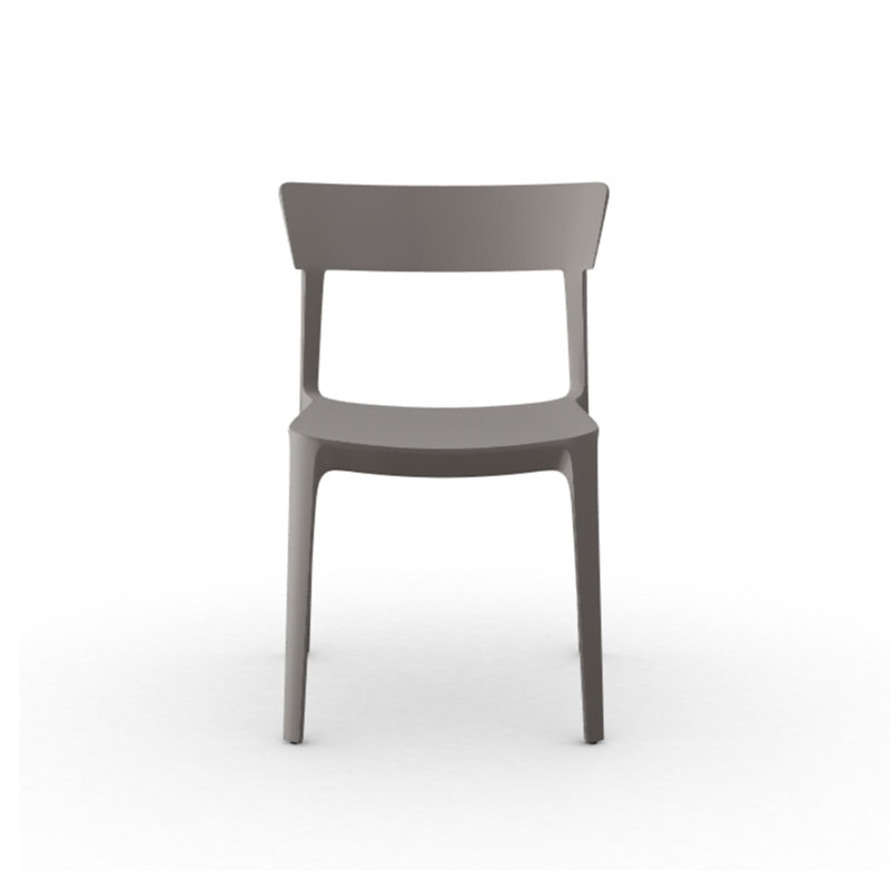 Skin Stackable Chair by Archirivolto, Taupe