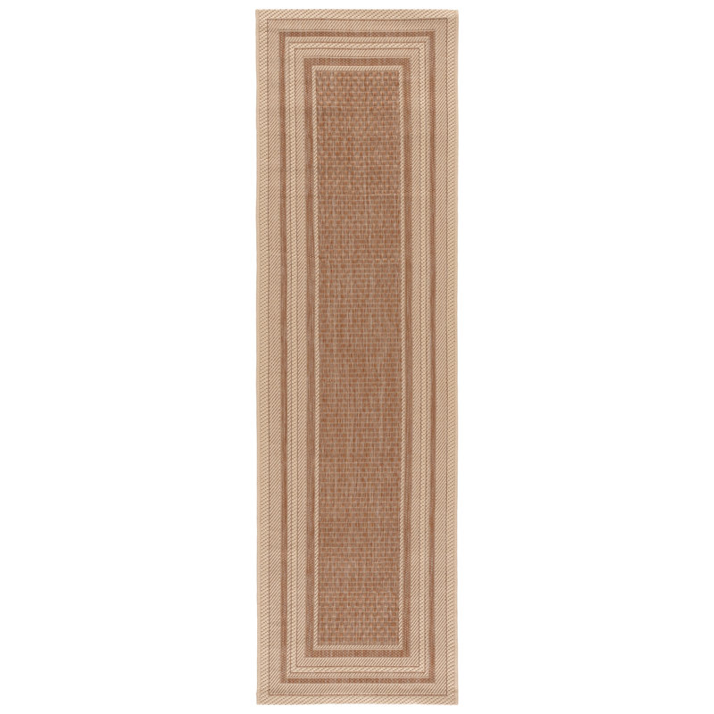 Tapis d'intérieur / extérieur Courtyard Performance, Tapis de couloir 2 pi 3 po x 8 pi