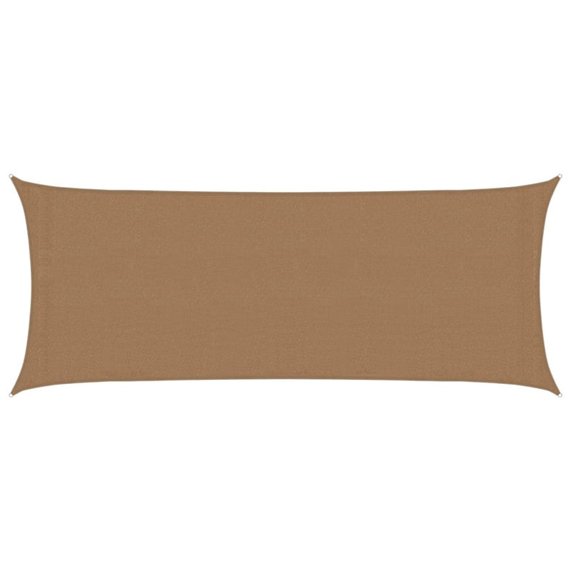 Fougeres 2m x 4.5m Rectangular Shade Sail, Taupe