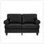Causeuse classique 2 places en cuir