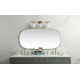 Bertin Metal Oval Wall Mirror