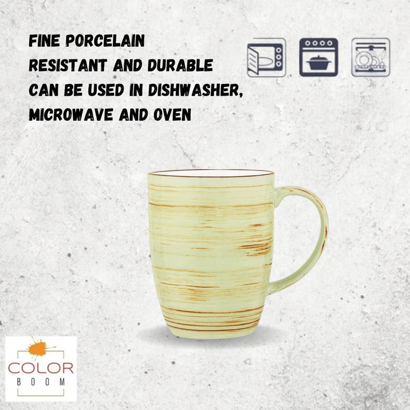 Wilmax Colourboom Coffee Mug, Pistachio