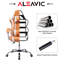 XINMICS Adjustable Reclining Ergonomic Faux Leather Swiveling PC & Racing Game Chair-101595730