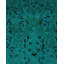 Tapis vert 6 pi 1 po Cloyed One-of-a-Kind New Age