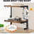 Desk Shelf Clamp-On Above Or Under - 15 Inch Clamp Desktop Shelf, Over Or Under Table Clamp Shelf, Desk Organizer Shelf For Office Accessories, Gaming Devices