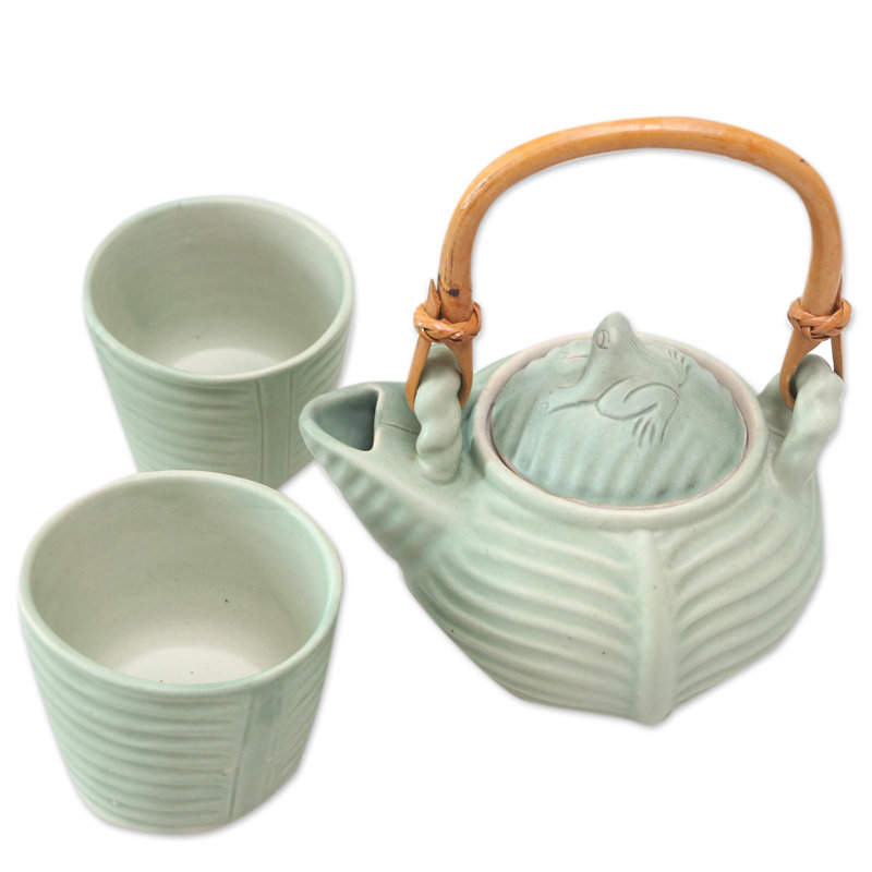 Ensemble de théière en céramique Glenola