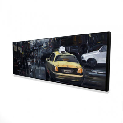 «New York In The Dark» sur toile