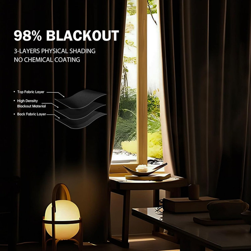 Ensemble de rideau séparateur de plafond avec rail flexible - Panneau de séparation d'intimité occultant, rail blanc pliable