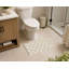 Tapis de toilette rectangulaire absorbant et antidérapant à carreaux en losange-1866817416-1866817417