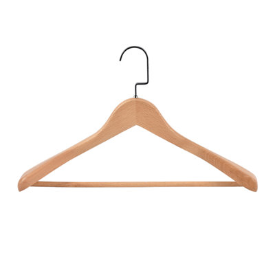 Gentleman’S Curve Solid Wood Suit Hanger