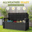 Banc de rangement extérieur Gallon