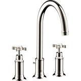 AXOR Montreux Widespread Bathroom Sink Faucet 180 with Cross Handles