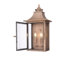 Lanterne murale d'extérieur à 2 ampoules H 19,75 po Dillion-24023335