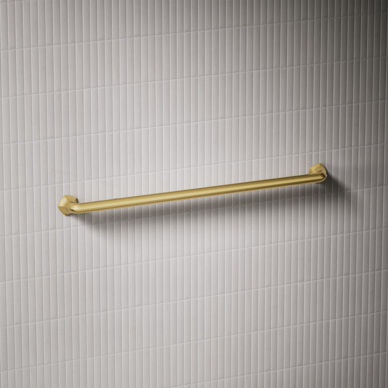 Occasion Grab Bar, Vibrant Brushed Moderne Brass, 36"