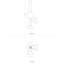 Luminaire suspendu 3 lumières Ultra-556958424