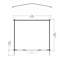 Nalston 14 x 12 Ft. Tongue and Groove Log Cabin-64199119