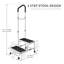 2 - Step Steel Lightweight Step Ladder