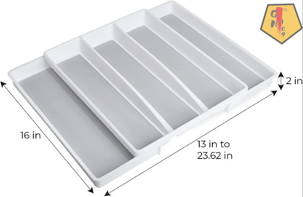 GN109 Plastic Bathroom Drawer Organizer