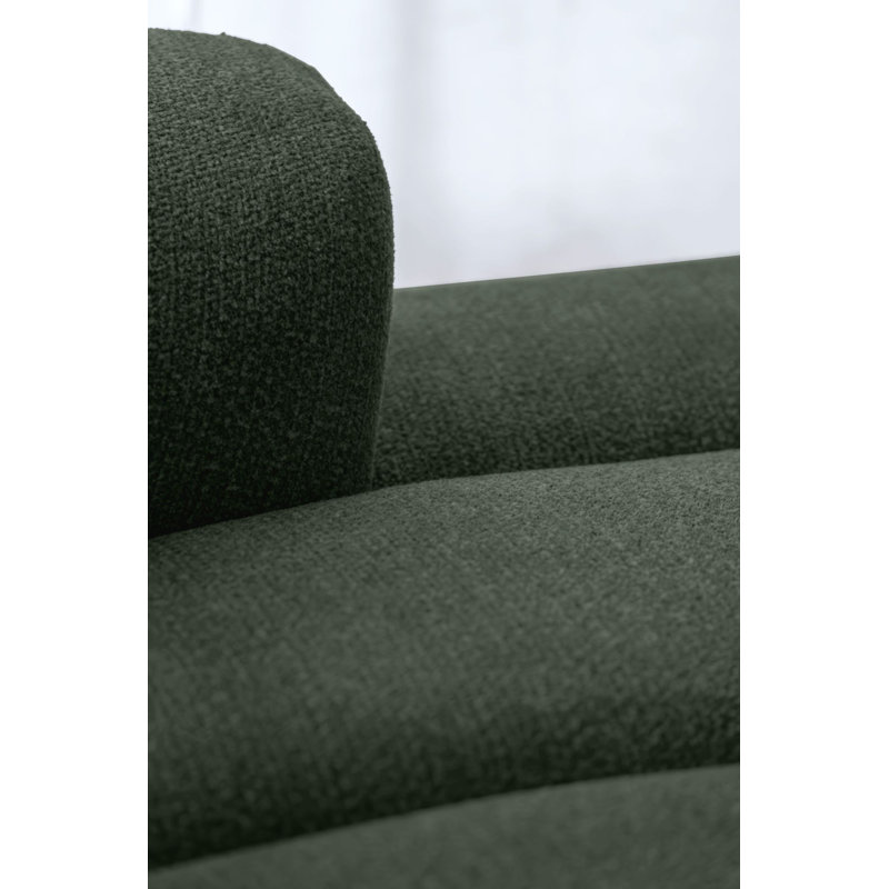 Shell Corner Sofa , 4, Right Hand Facing, Green