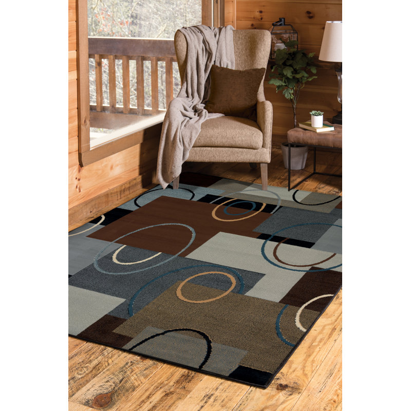 Tapis brun zone Armstong