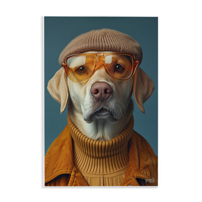 «Dog in Knit Fashion» par Roozbeh Bahramali