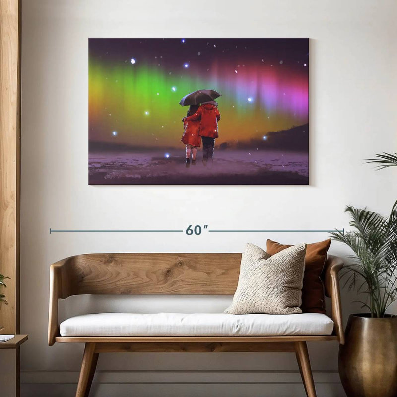 Couple de lumières nordiques Hardie, H 30 po x l 45 po