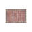Labarbera Machine Washable Red/Gray Non-Slip Backing Area Rug-1331029484