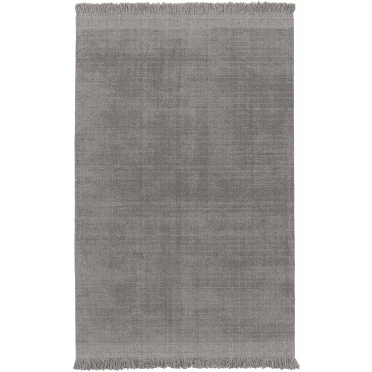 Aerilyn Solid Colour Hand Woven Area Rug