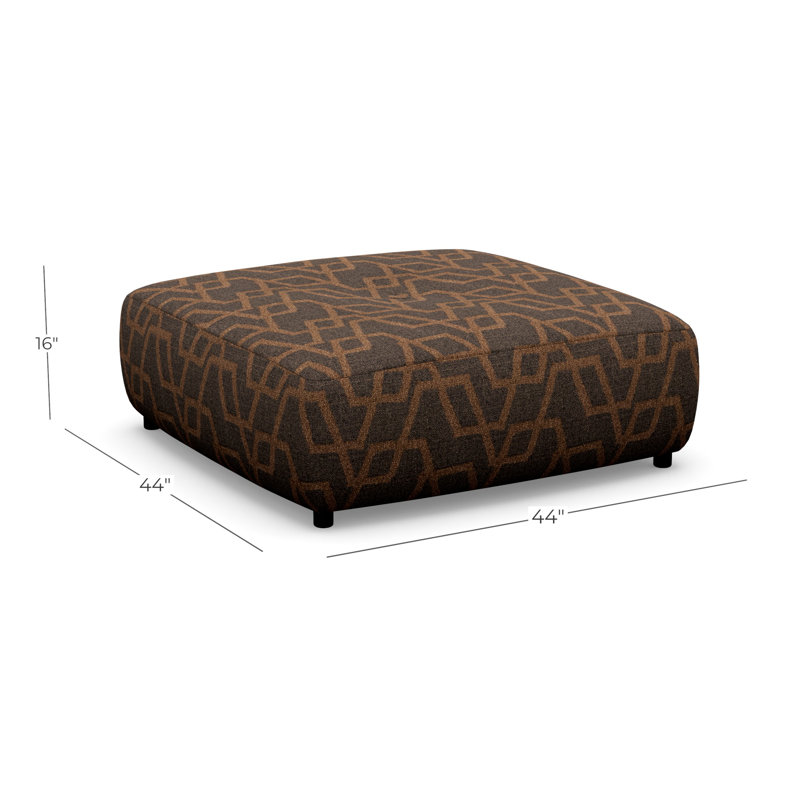 Pouf Square Ottoman, Perky 855419