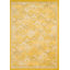 Tapis jaune à motif abstrait Kalf-31820890