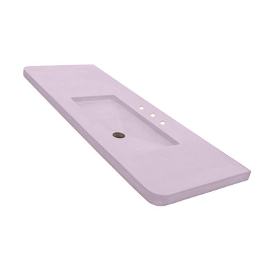 Newterra 66" Single Bathroom Vanity Top with Sink