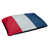 Rouge / argent / bleu marine sélectionné