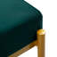 Banc long rembourré vert-1781646500