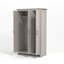 Limestone 3 Door Manufactured Wood Wardrobe-321742542