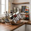 Organisateur de tasses à café en métal