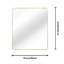 Miroir mural de salle de bain 30 "x 36"-1560681546