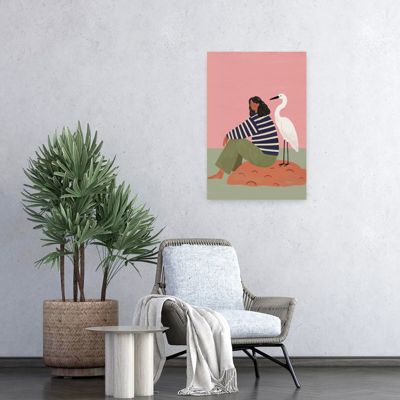 Quiet Company by Casa Cartissi - Wrapped Canvas Print, 60.96 cm H x 40.64 cm W