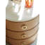 Palm Desert Banning Raffia Round Lamp Table