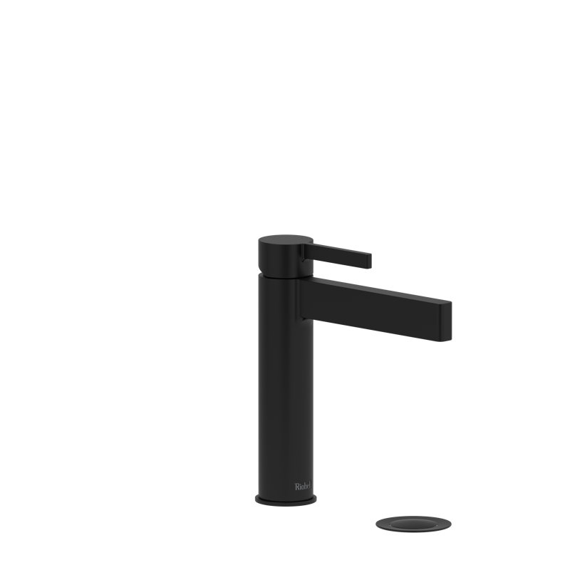 Robinet de lavabo à poignée simple Paradox, Noir