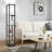Nevaen 63'' Column Dimmable LED Floor Lamp with Remote&Shelves