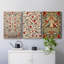 Ensemble de toiles tendues avec châssis de la meilleure collection de la collection Homure de William Morris de Morris Morris - Prêt à être accroché-676903054