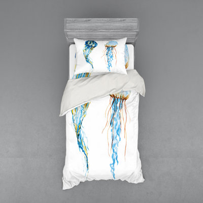 Coastal Polyester Duvet Cover
