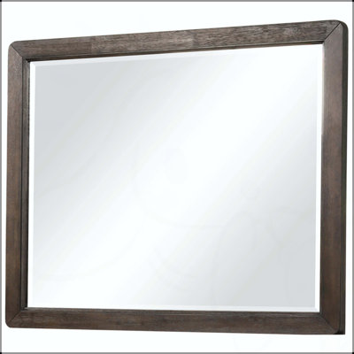 Miroir brun antique