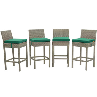 Ensemble de 4 tabourets de bar Conduit