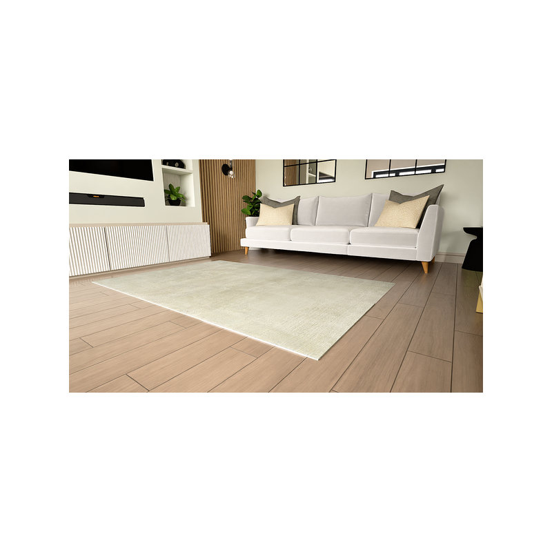 Wool Hand Knotted Area Rug, 0.90m x 0.60m