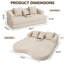 Upholstered 70.07 " Chenille Sofa-1494875233